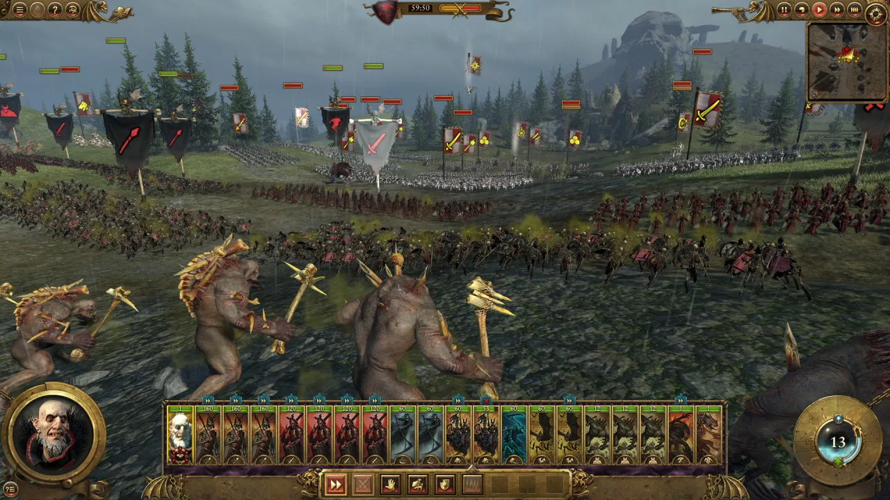 Cena do jogo Total War: Warhammer 40,000
