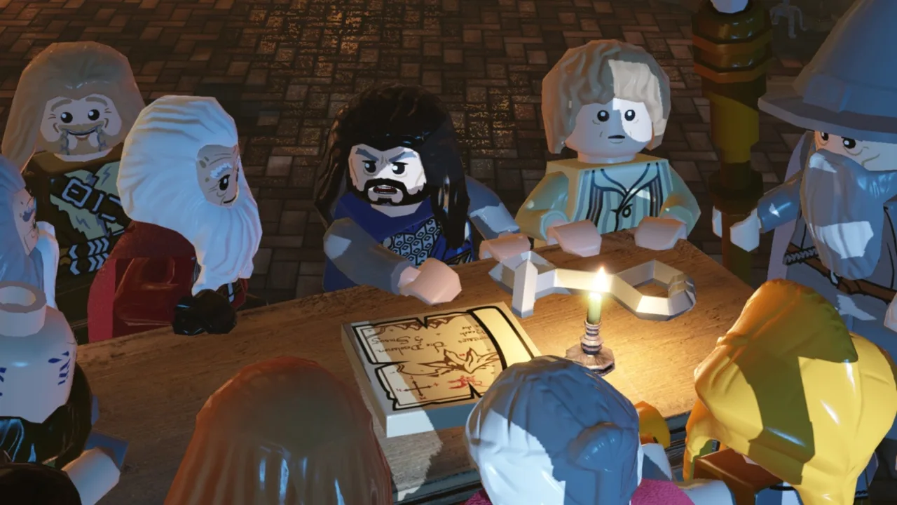 Cena do jogo LEGO
