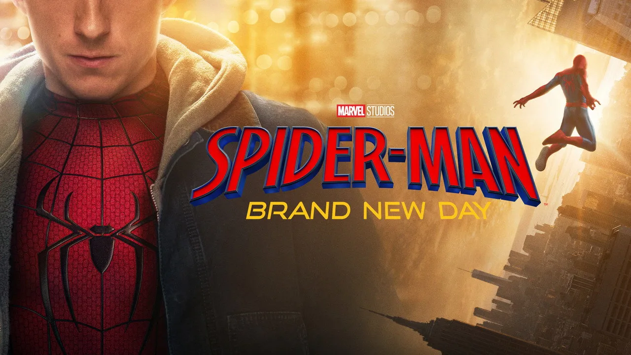 Jovem em roupa de treino segurando halteres, com pôster de quadrinhos do Homem-Aranha ao fundo