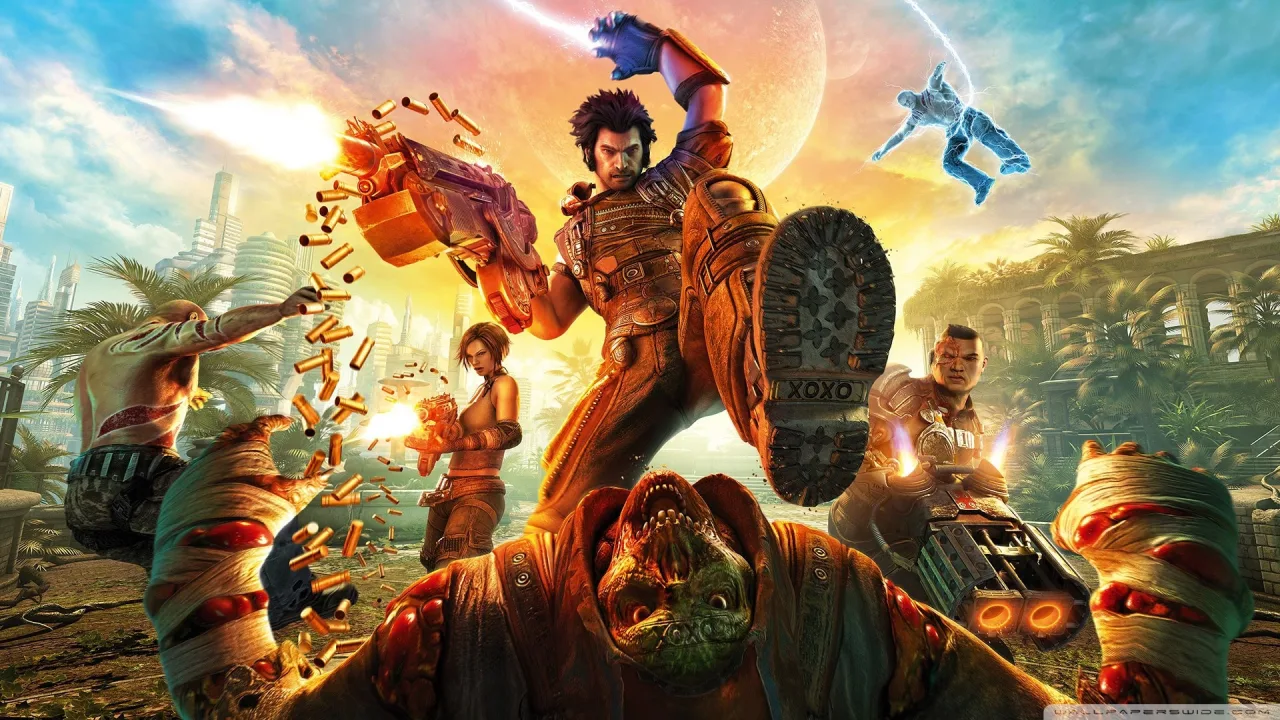 Cena do jogo Bulletstorm