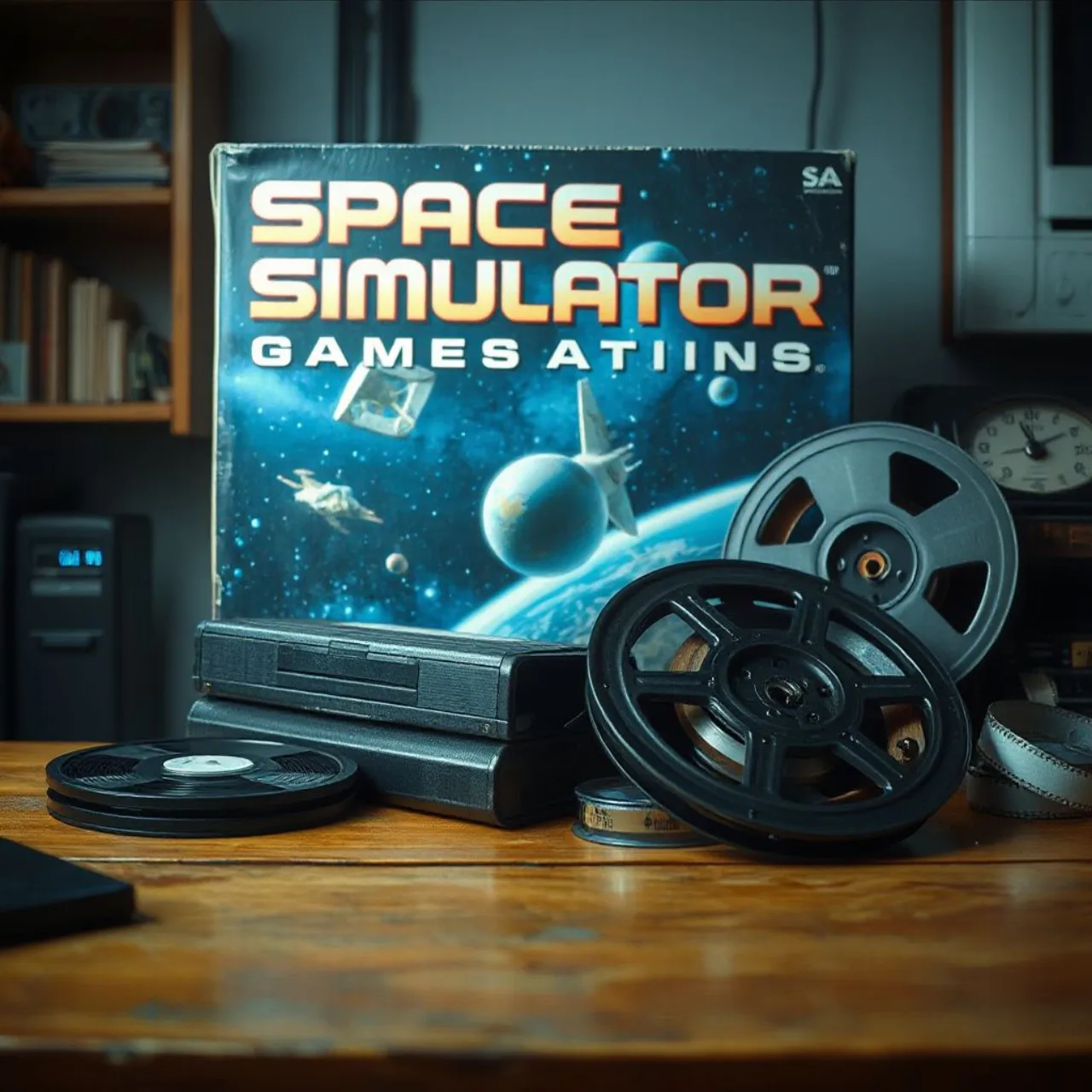 Capa de Wing Commander III com logo da EA, piloto em traje futurista ao lado da nave Heart of the Tiger no espaço