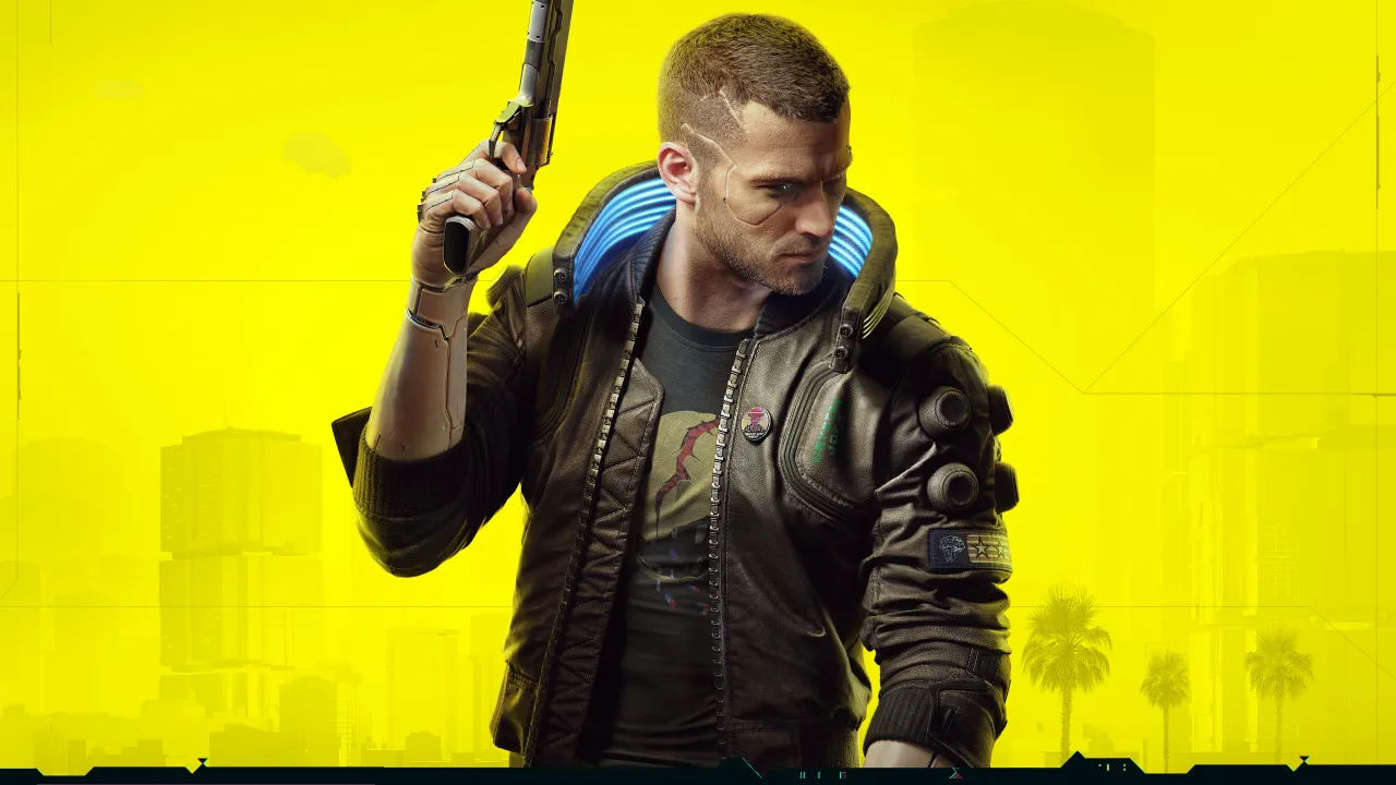 Cena do jogo Cyberpunk 2077