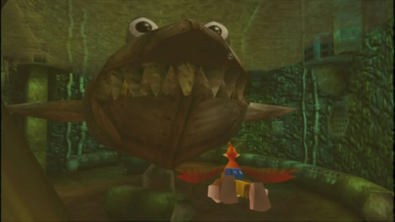 Cena do jogo Banjo‑Kazooie