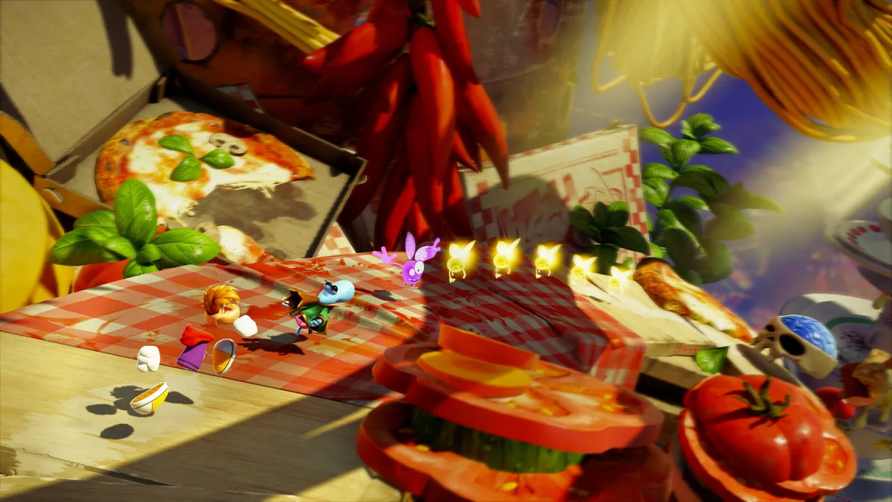 Cena do jogo Rayman Legends Retold