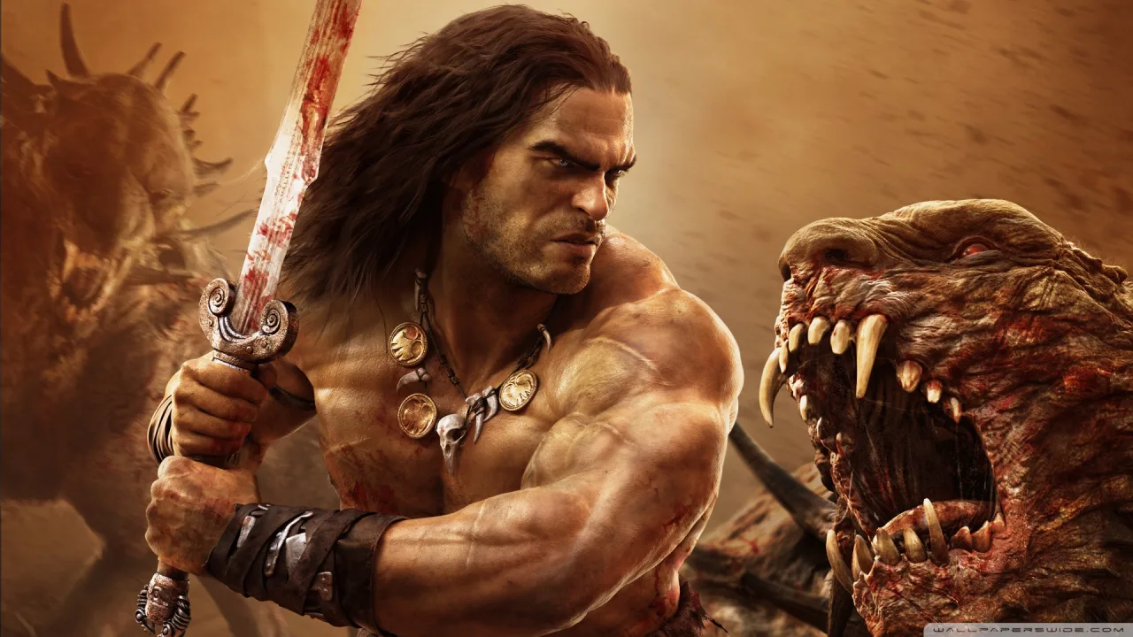 Cena do jogo Conan Exiles
