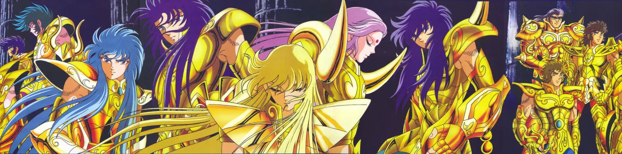 Seiya em roupa de treino, fazendo agachamento com halteres, ao fundo pôster de Ranma 1/2 e copo de água