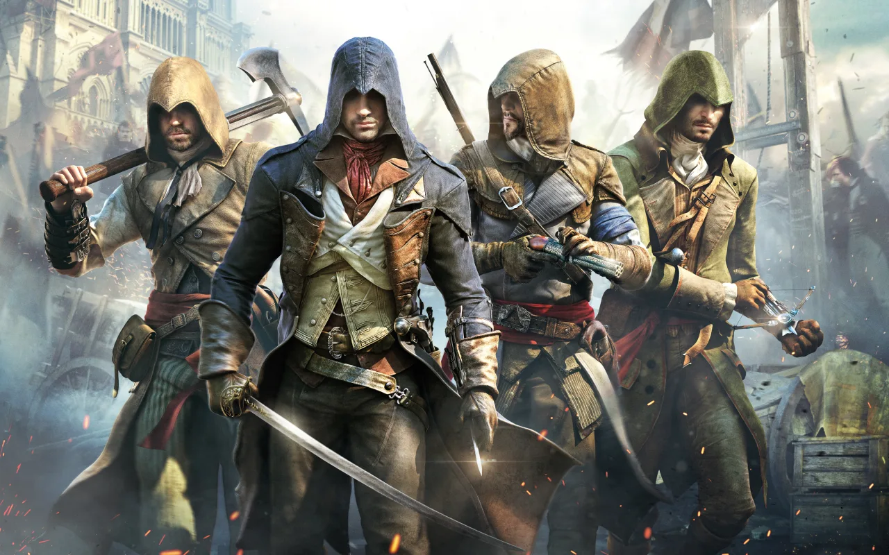 Cena do jogo Assassin's Creed