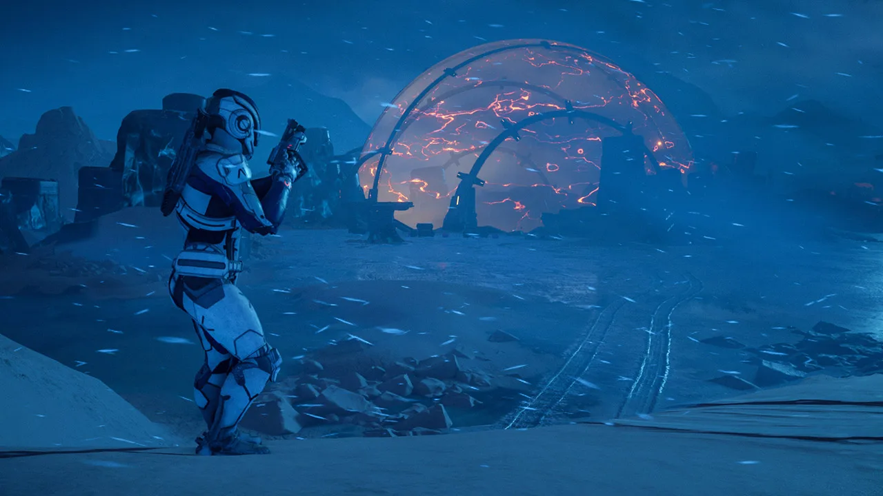 Cena do jogo Mass Effect 5