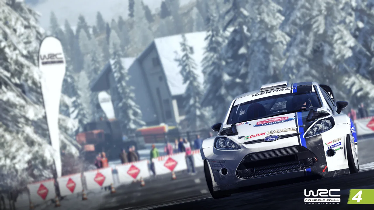 Cena do jogo World Rally Championship