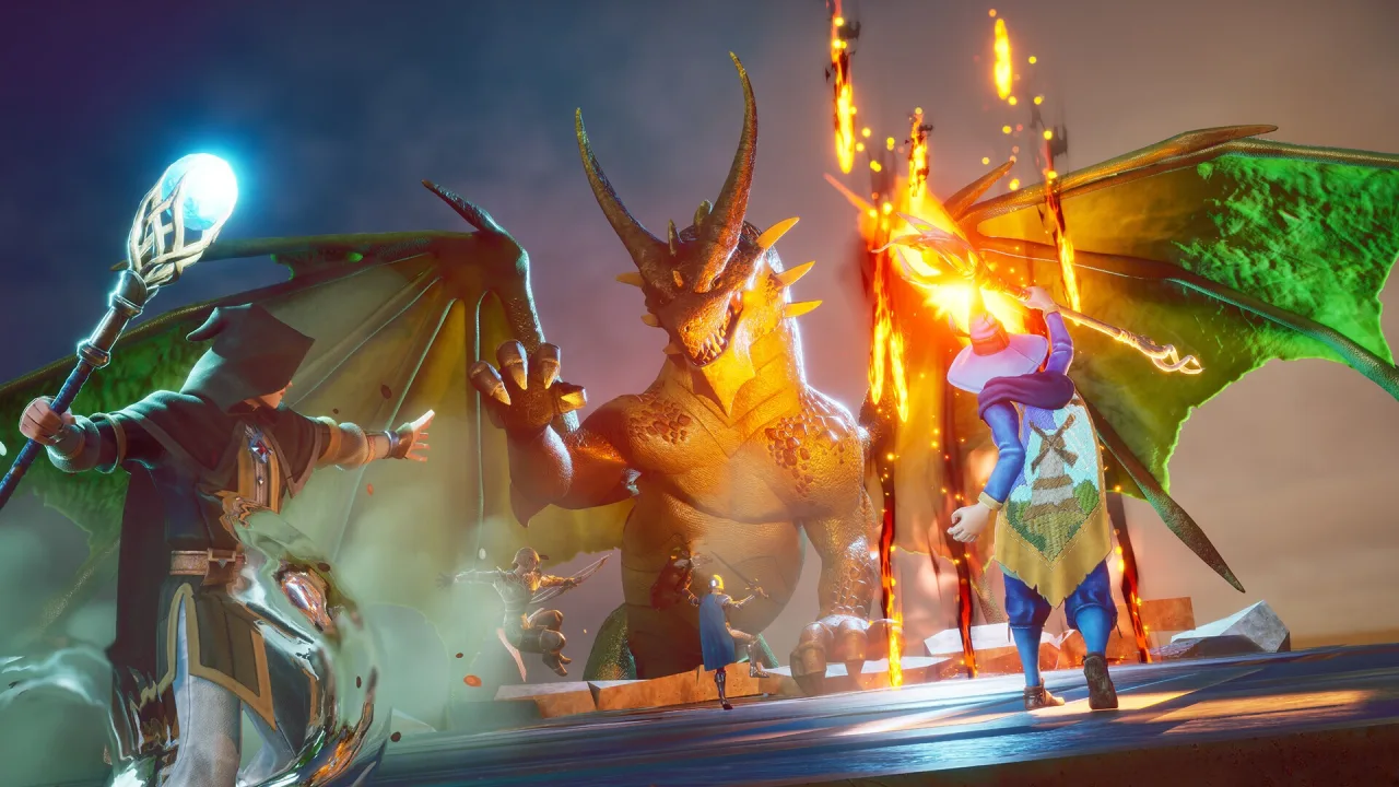 Cena do jogo RuneScape: Dragonwilds