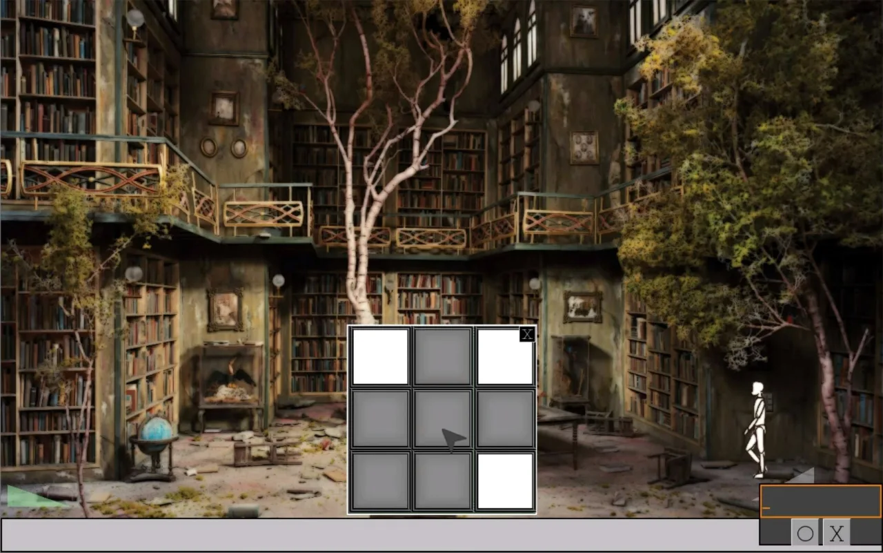 Jogador em traje tático levanta halteres ao lado de monitor exibindo mapa pós‑apocalíptico de Afterworld