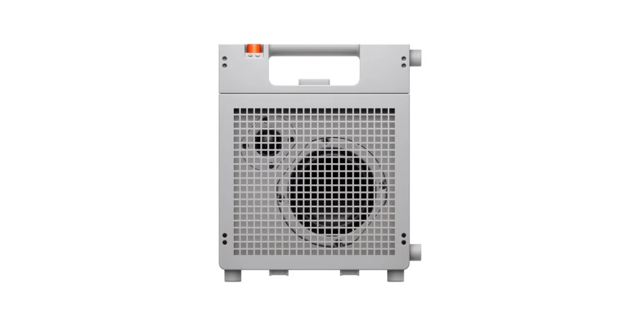 EP-35 da Teenage Engineering, amplificador portátil com entradas para guitarra, microfone e ícone Bluetooth
