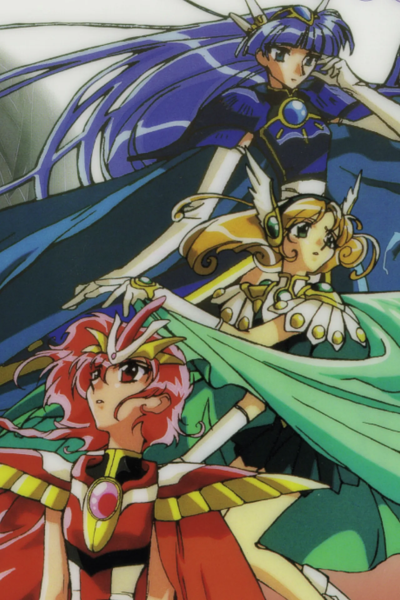 Cena do anime Magic Knight Rayearth
