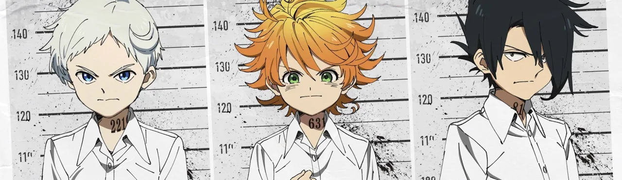 Cena do anime The Promised Neverland