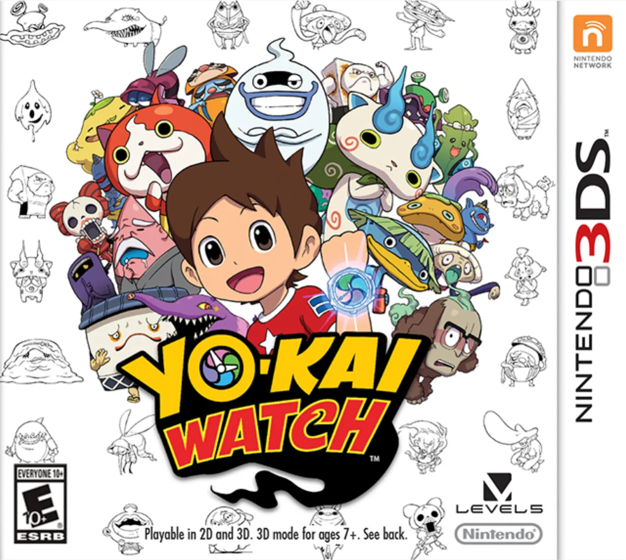 Cena do jogo Yo-kai Watch 2