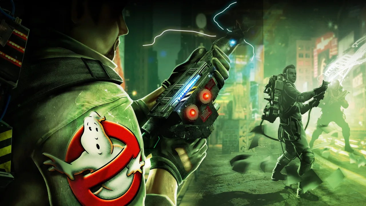 Cena do jogo Ghostbusters