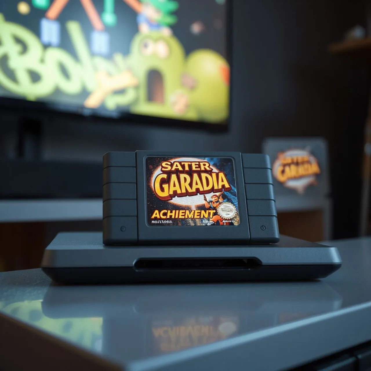 Capa clássica do jogo ao lado do logotipo do PS Plus Premium e ícones de troféus
