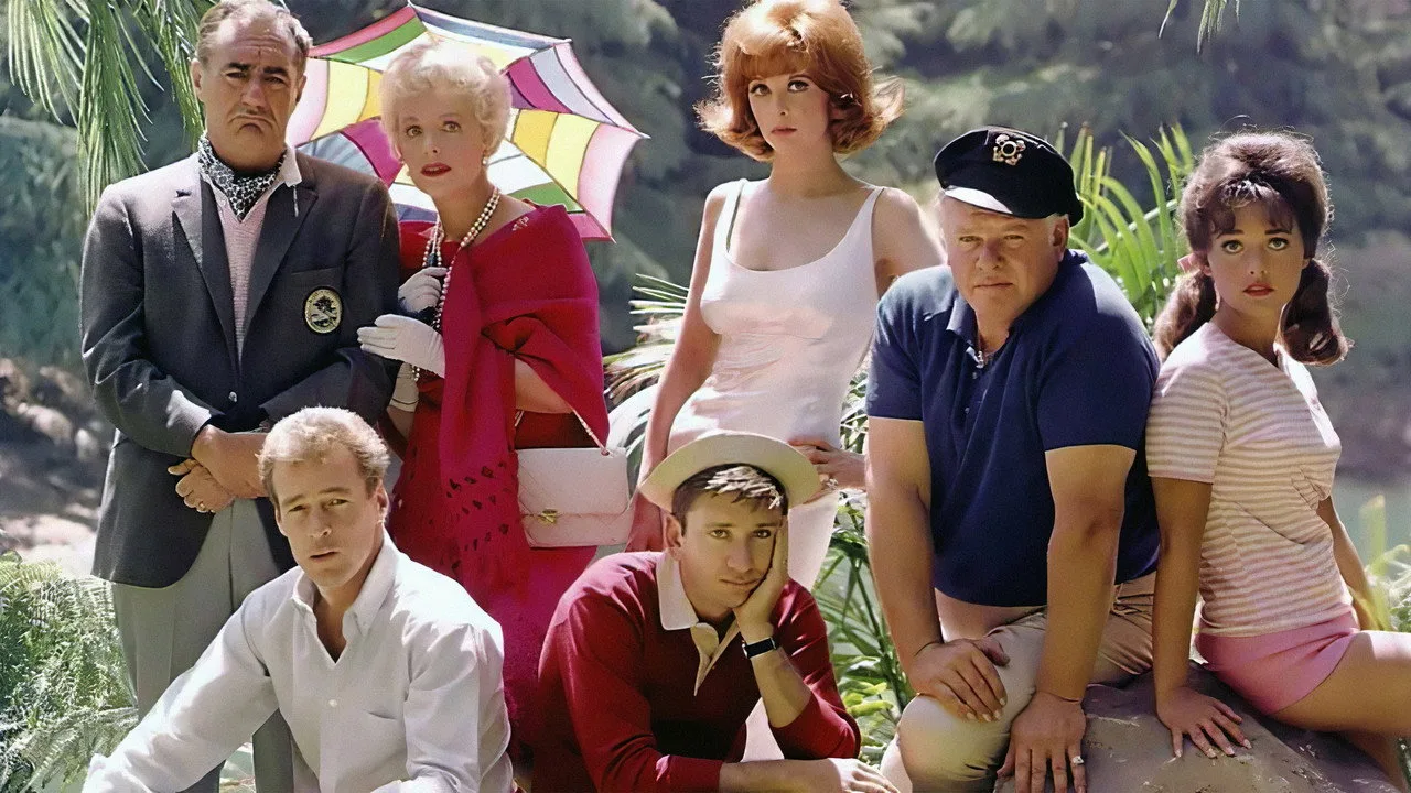 Imagem de Gilligan's Island — Get Smart usa set de Gilligan's Island em 1969