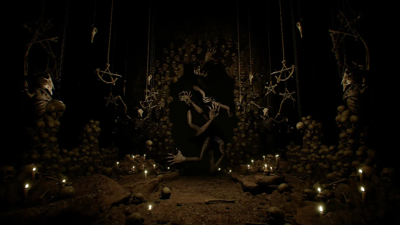 Cena do jogo The Conjuring