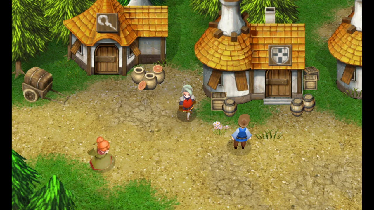 Cena do jogo Final Fantasy VII Remake