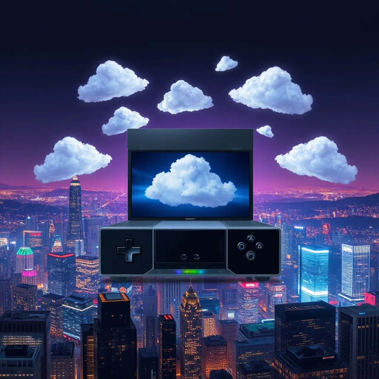 Logotipo da Xbox ao lado do selo de GTA 6 sobre um ícone de nuvem, indicando streaming