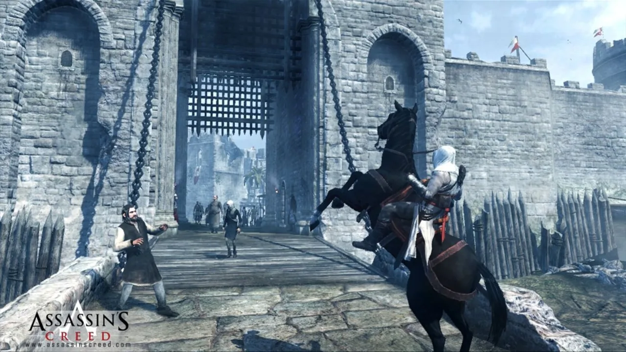 Cena do jogo Assassin's Creed