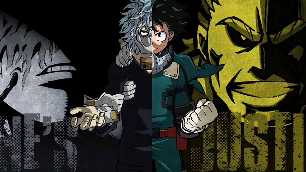 Cena do jogo My Hero Academia All's Justice