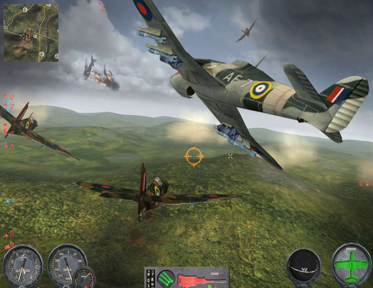 Cena do jogo Ace Combat 8: Wings of Theve