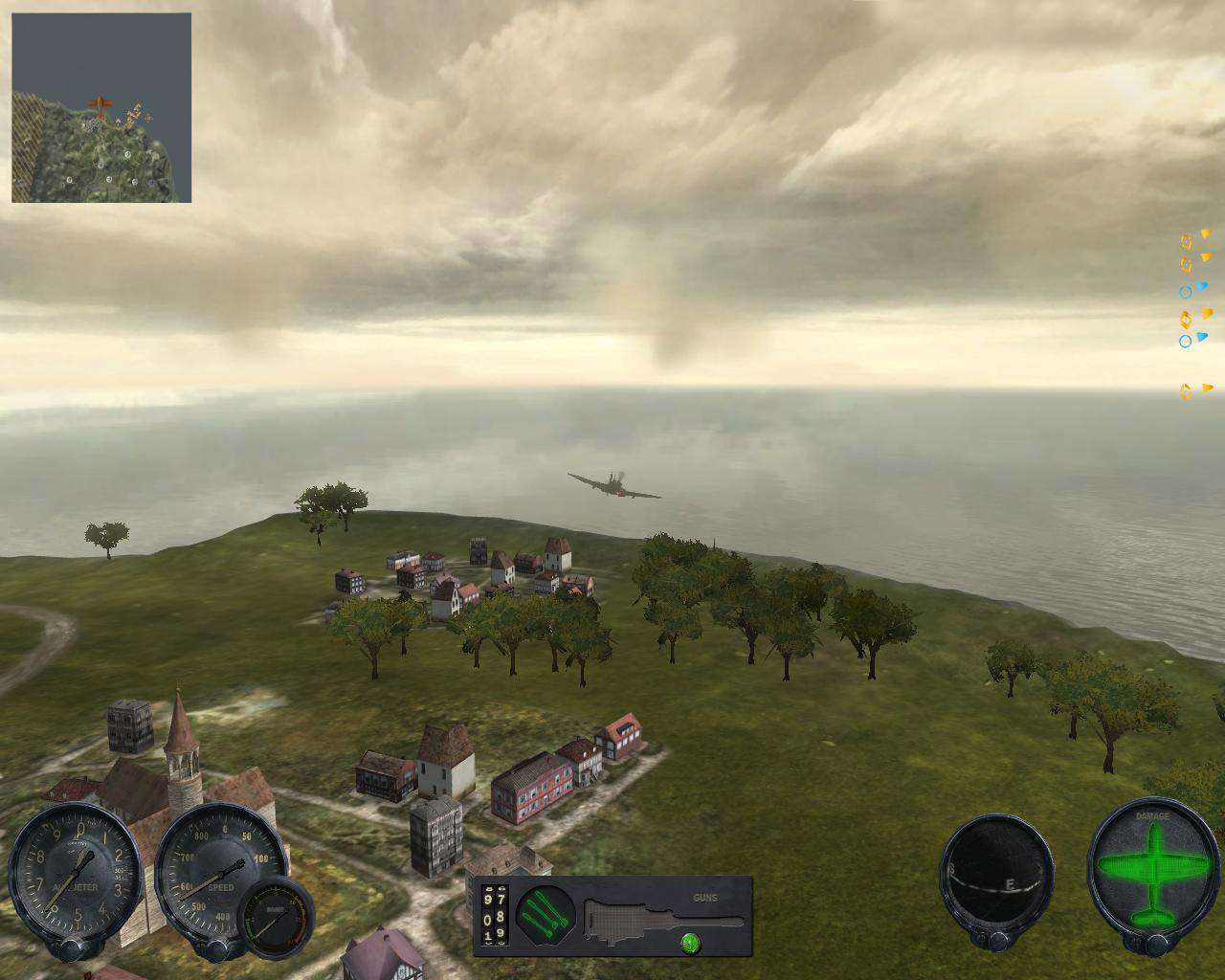 Cena do jogo Ace Combat 8: Wings of Theve