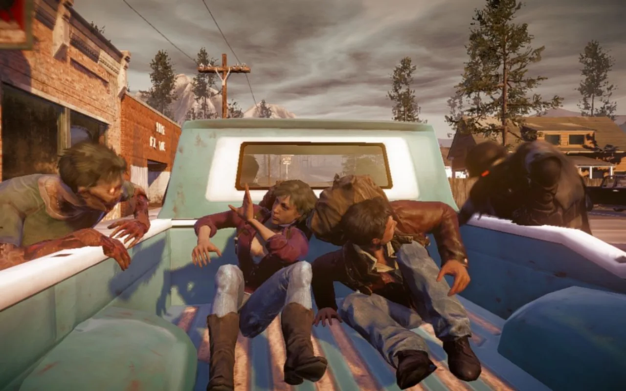 Cena do jogo State of Decay
