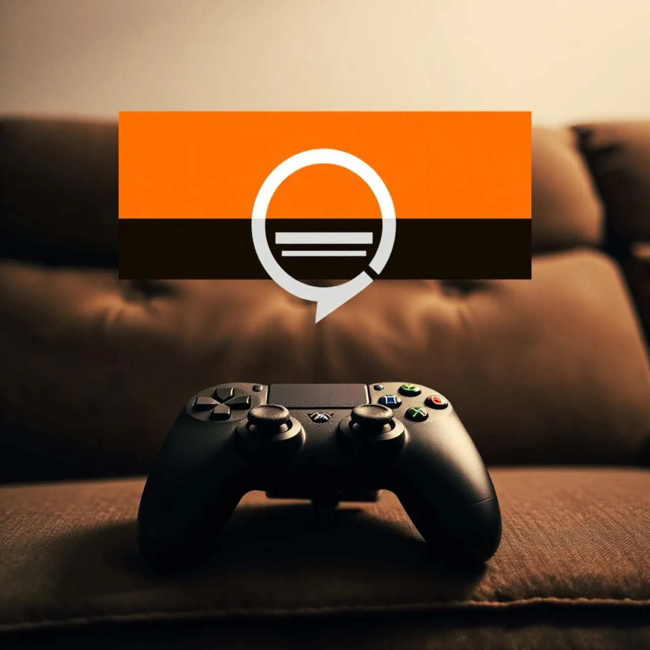 Tela de pausa no Xbox exibindo anúncio e ícone de crédito ao lado do controle