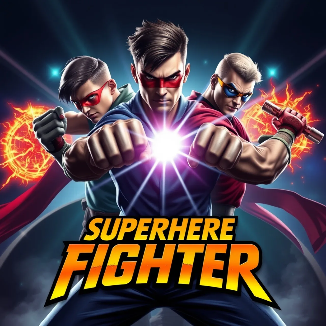 Capa vibrante mostra personagens Marvel em pose de combate, com logo do PS5 e PC ao fundo