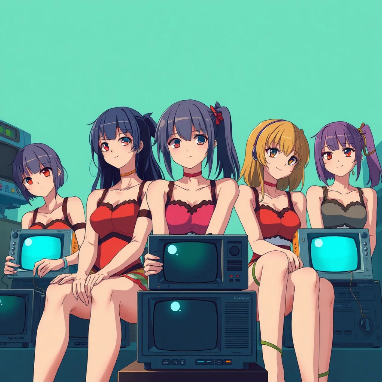 Atleta em roupa esportiva faz alongamento ao lado de laptop aberto com tela de Touhou e garrafa de água