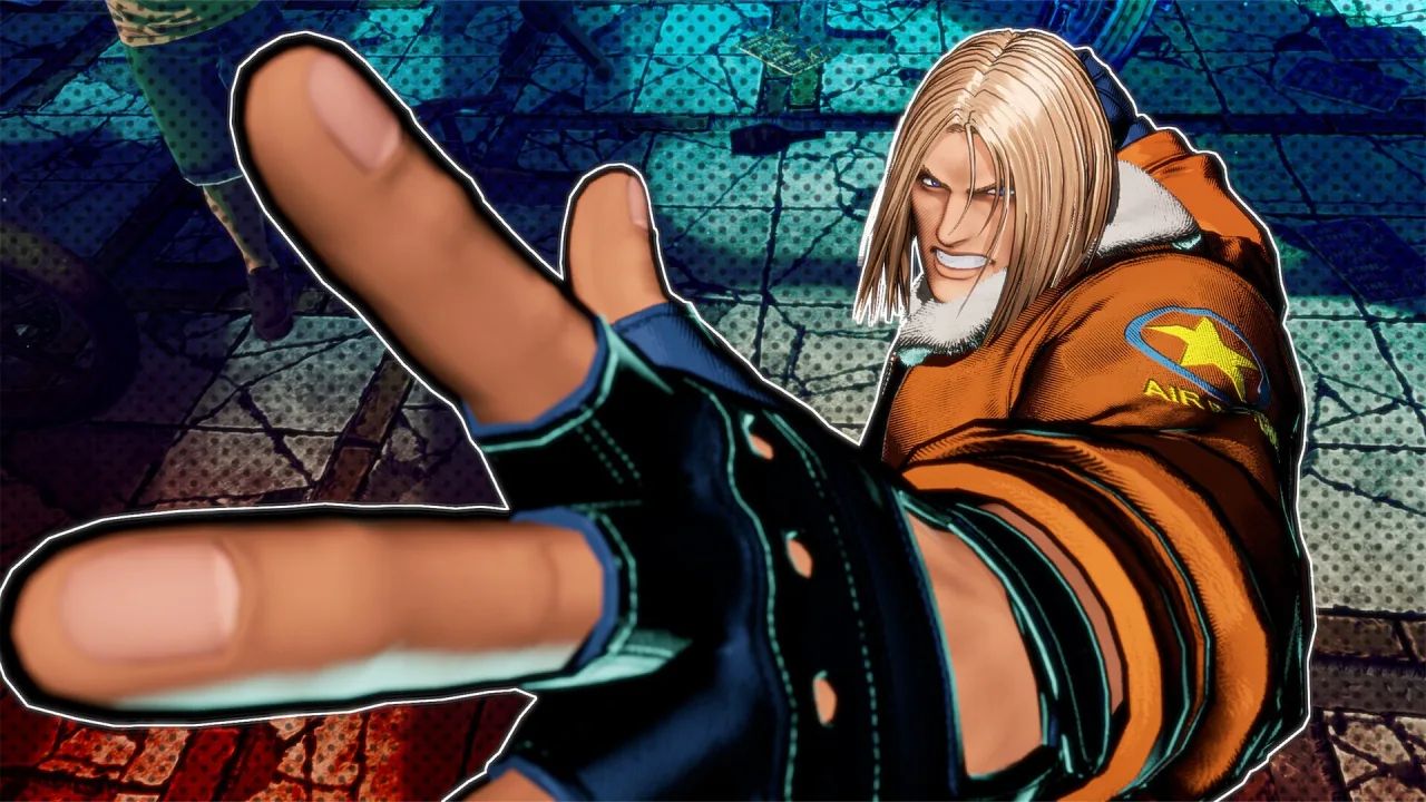 Cena do jogo Fatal Fury: City of the Wolves