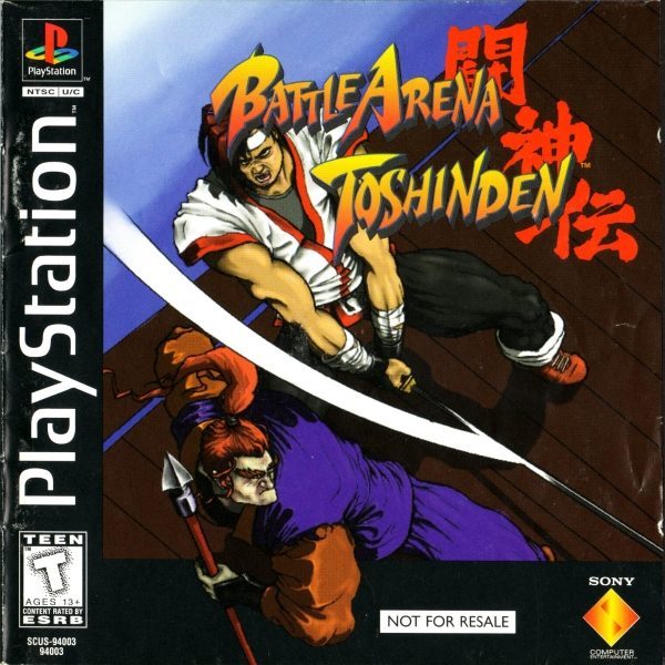 Cena do jogo Battle Arena Toshinden