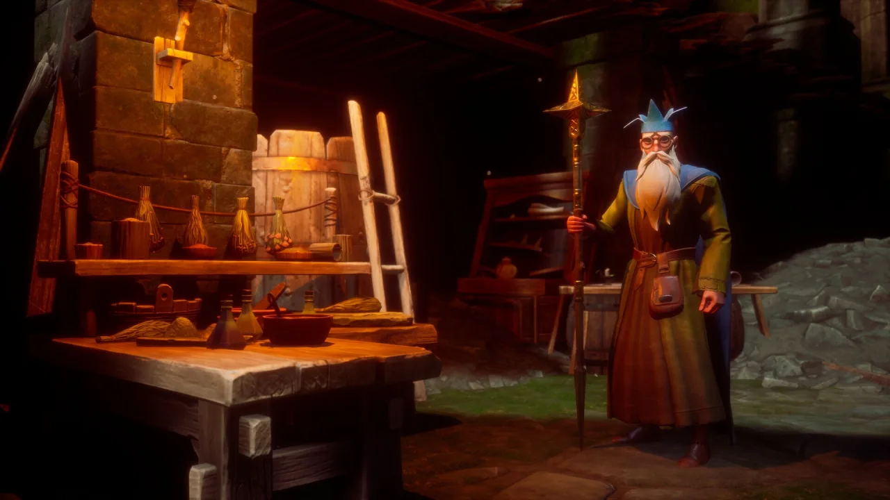 Cena do jogo RuneScape: Dragonwilds