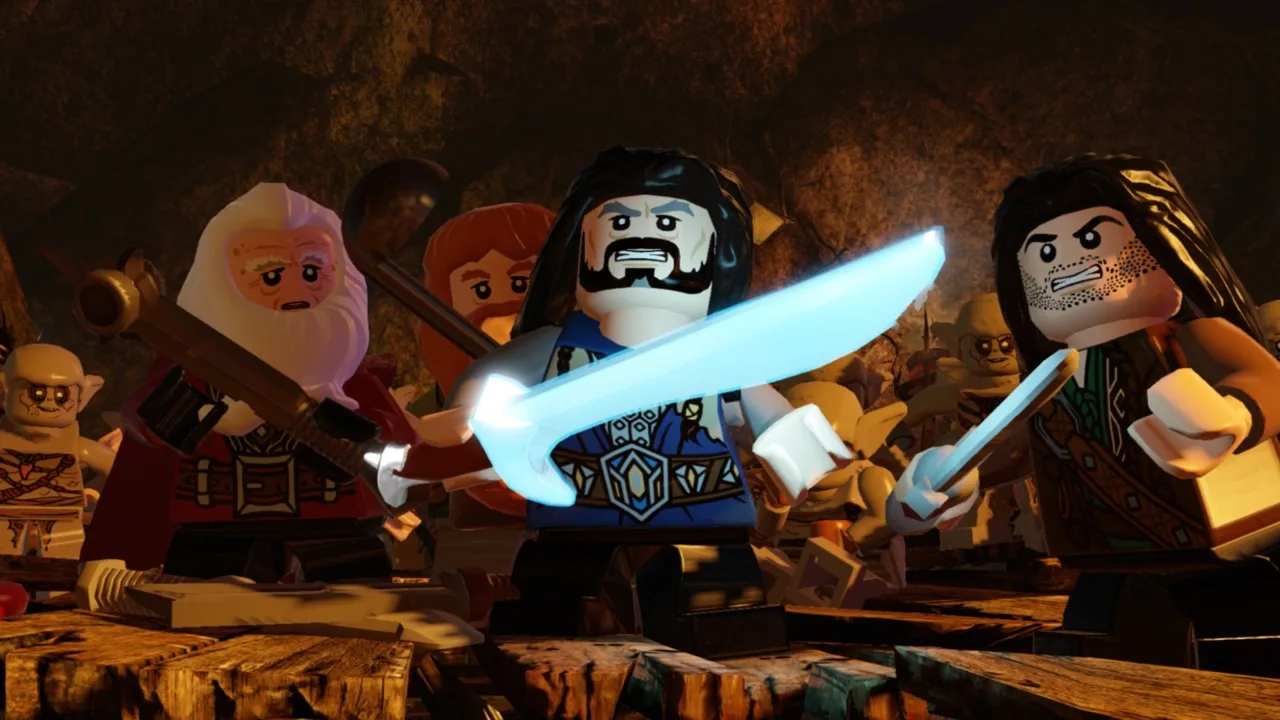 Cena do jogo LEGO