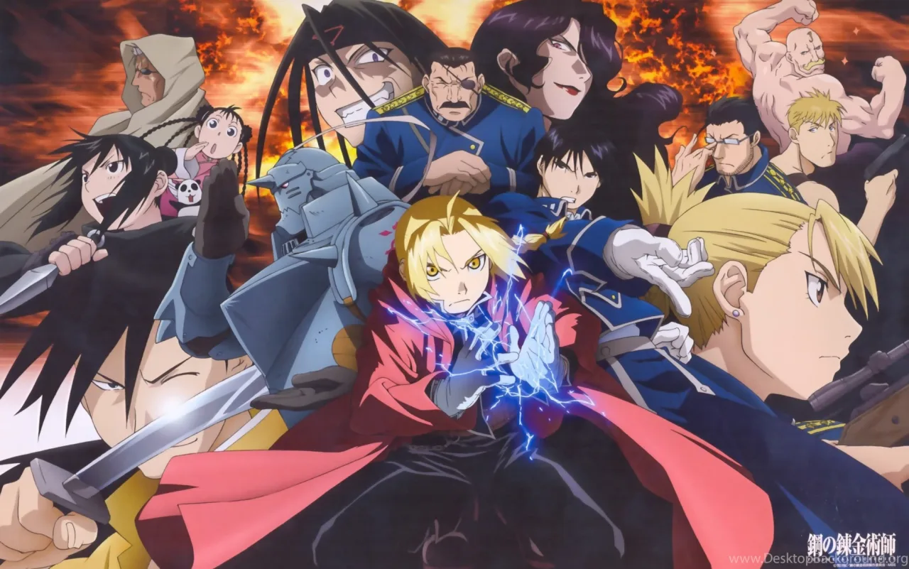 Modelo vestindo jaqueta temática de Fullmetal Alchemist enquanto faz flexões em uma academia com estética urbana