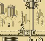 Cena do jogo Castlevania: Belmont's Curse