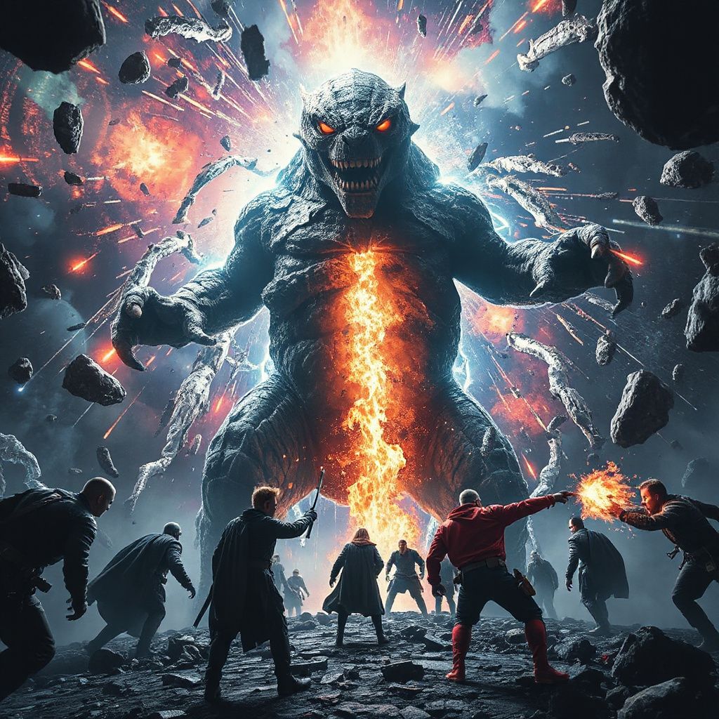 Capa de Crisis on Infinite Earths (1985) com Superman, Mulher‑Maravilha e o Flash cercados por um multiverso em caos