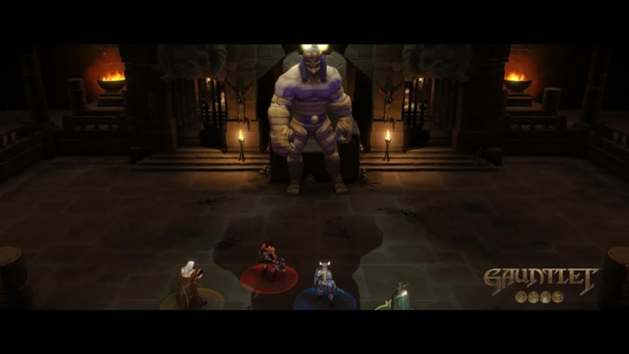 Jogador em postura de agachamento, segurando o controle da demo Onimusha ao lado de um copo de água e barra de proteína