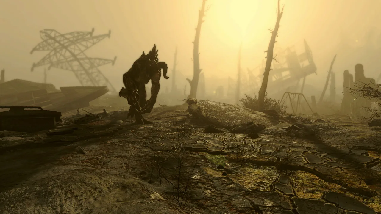 Cena do jogo Fallout 4