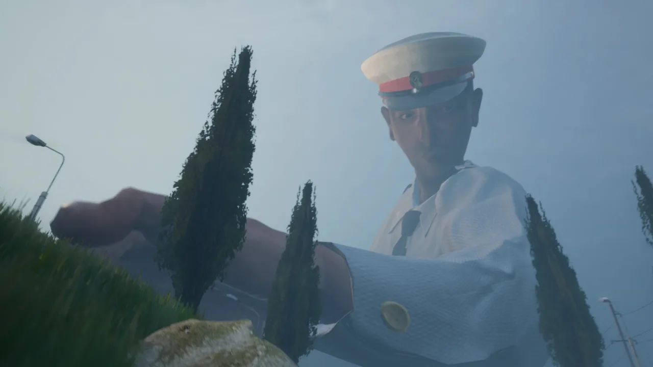 Cena do jogo Militsioner