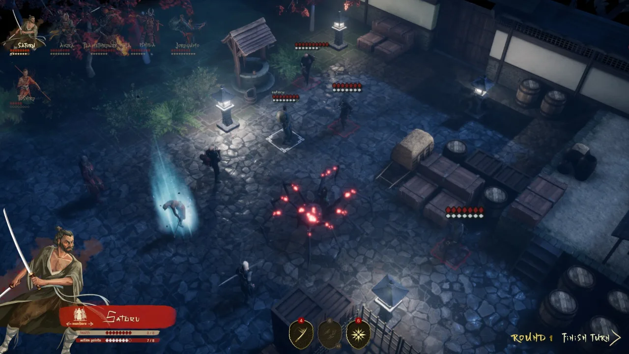 Cena do jogo Shadow of the Road