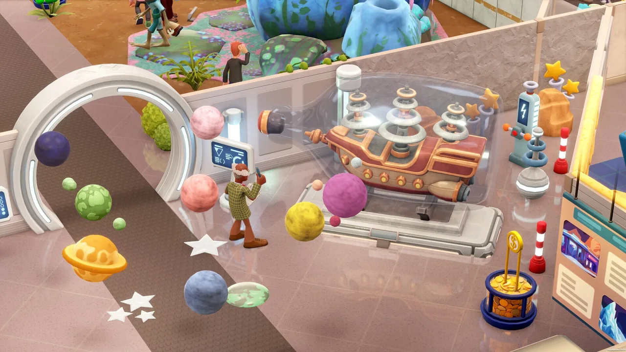Cena do jogo Two Point Museum