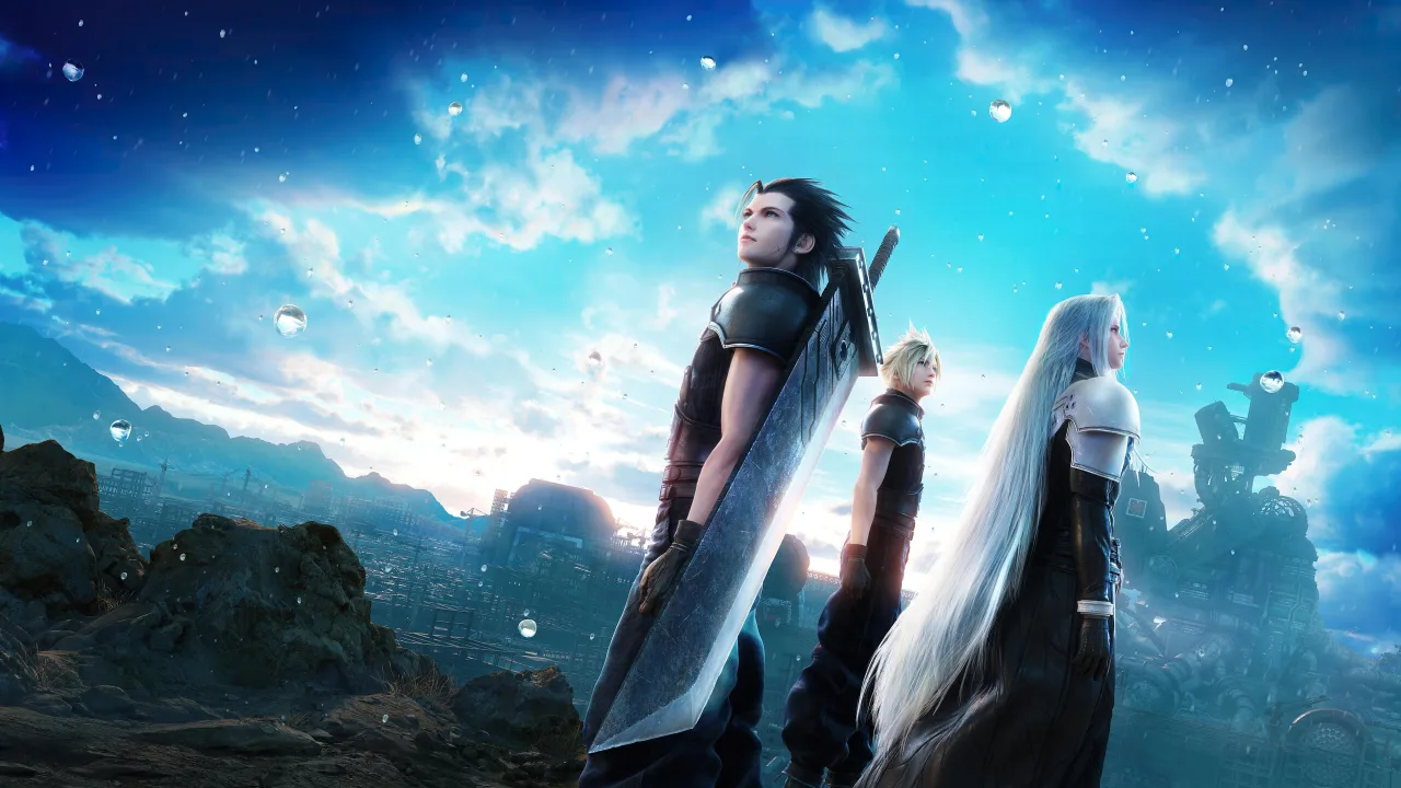 Cena do jogo Crisis Core: Final Fantasy VII Reunion