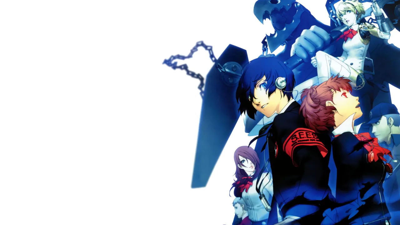 Cena do jogo Persona 3 Portable
