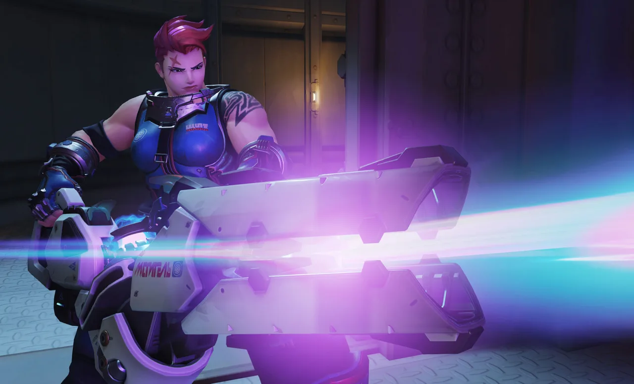 Cena do jogo Overwatch
