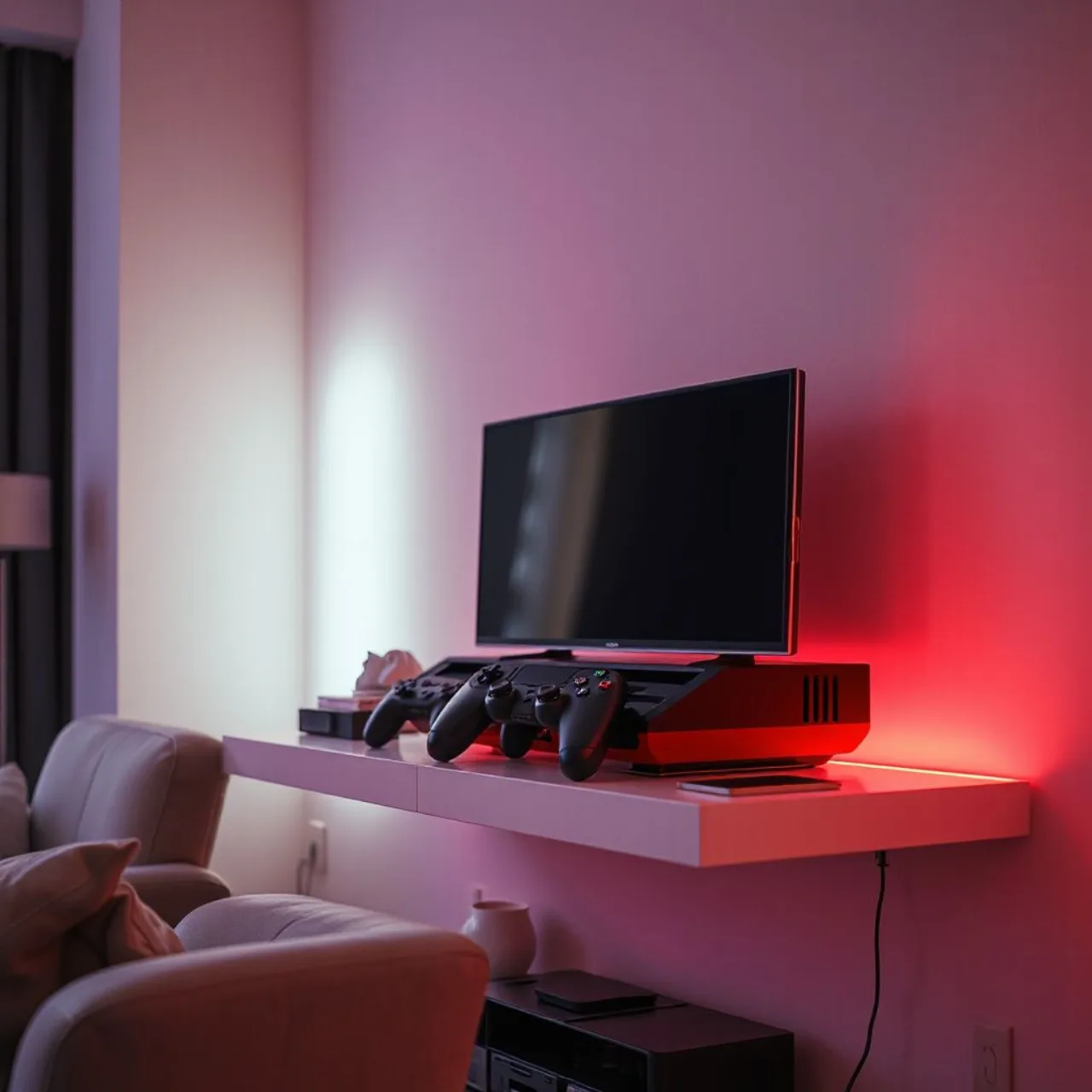 Console Xbox Series X ao lado de um controle, com o logotipo dourado de 25 anos iluminado ao fundo