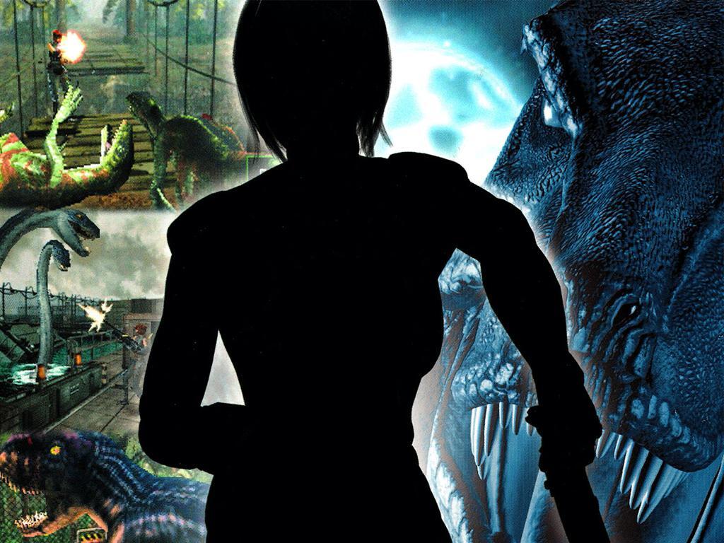 Cena do jogo Dino Crisis